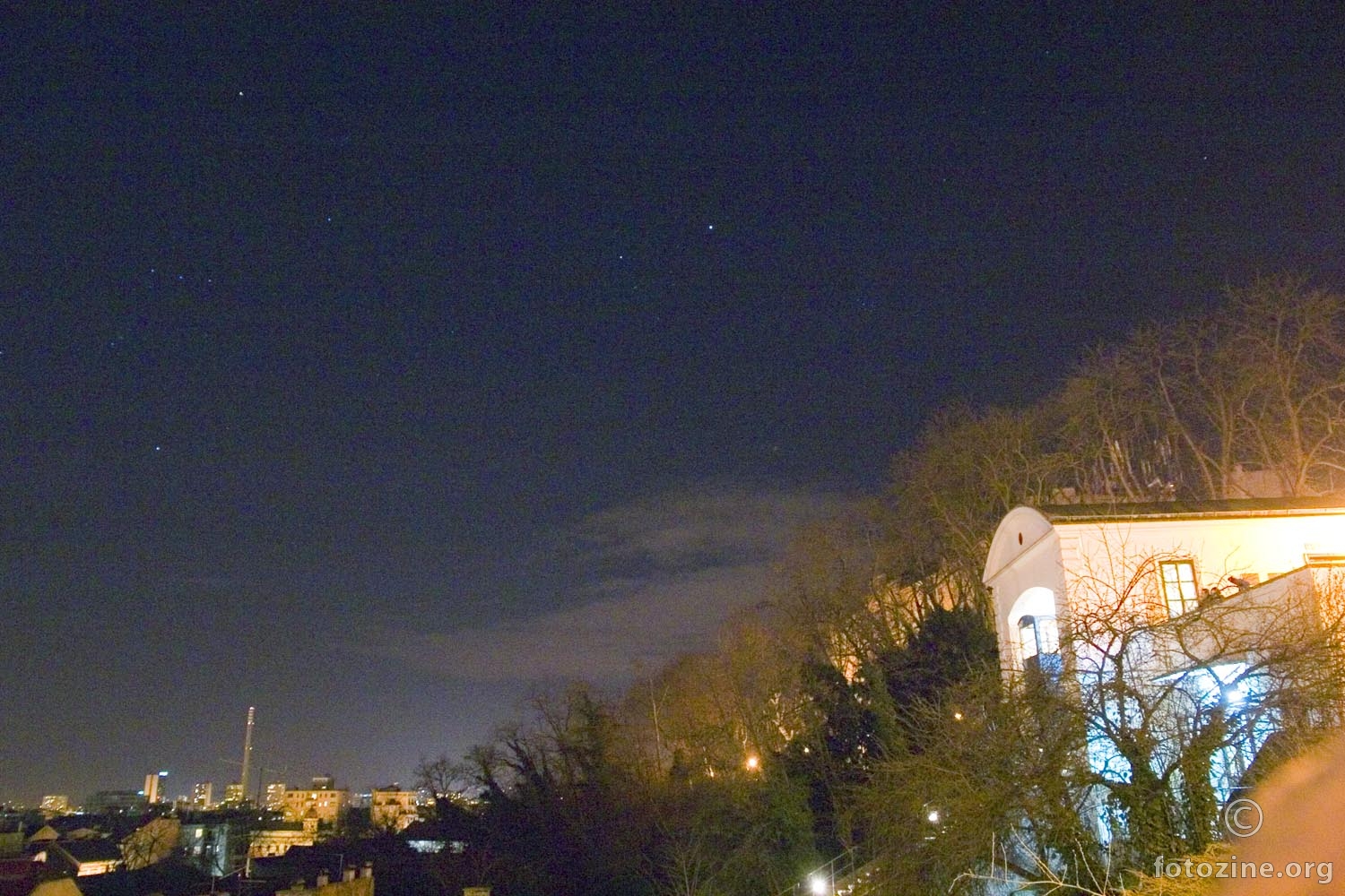 Zvjezdana noć u Zagrebu