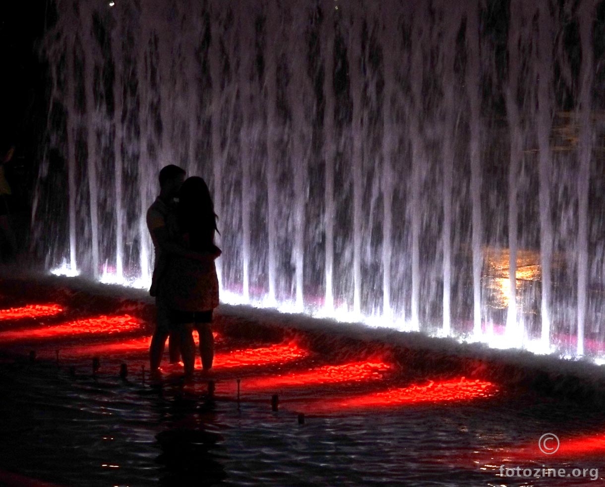 The fire of love in a cool water
