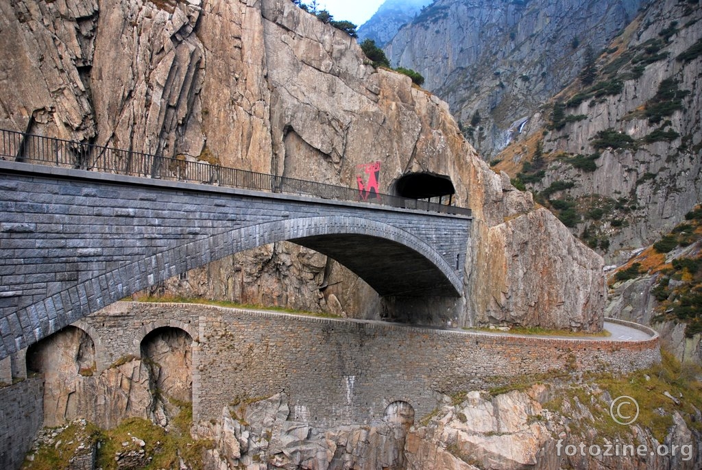 Vražji most, Gotthard