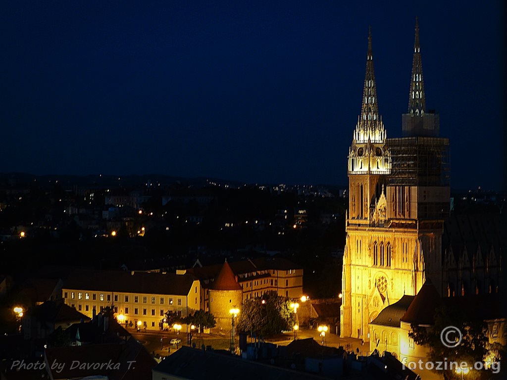 Zagreb noću