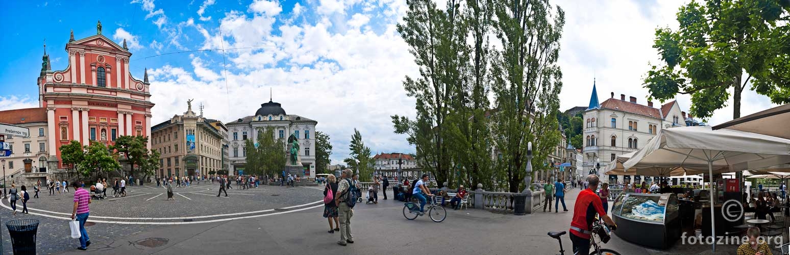 Ljubljana - Prešernov trg