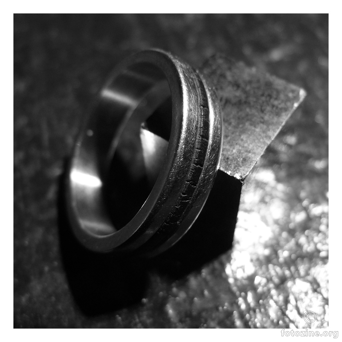 A ring and a cube...