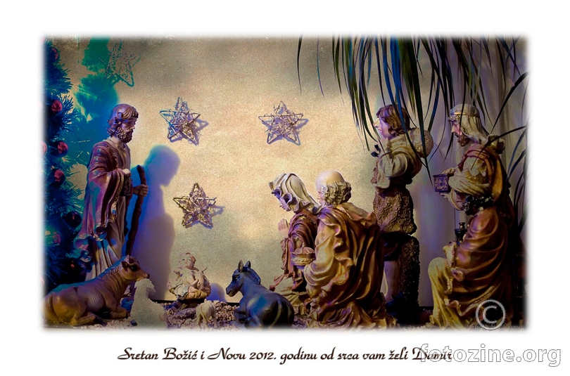 Neka radost i mir Božića bude s vama tijekom cijele godine, na dobro vam došao Badnjak i sveto porođenje Isusovo
