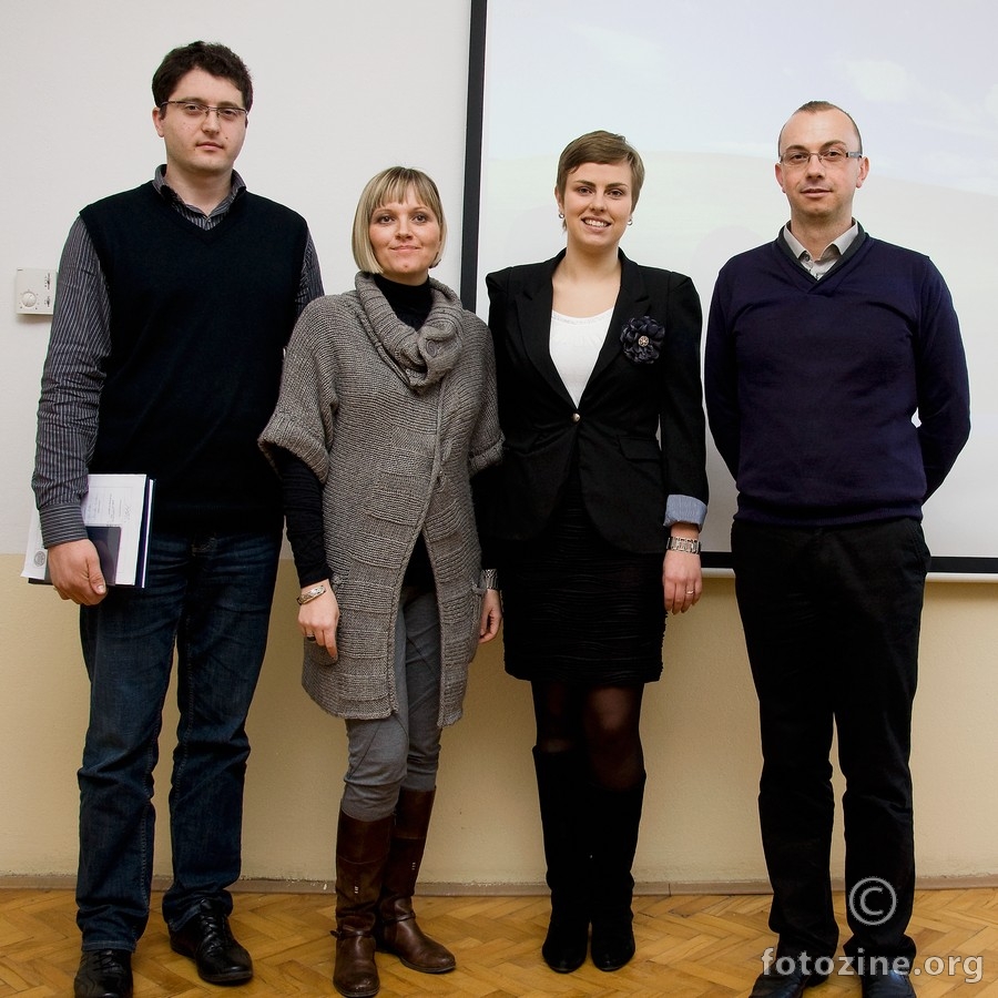 Profesori koji su bili prisutni pri obrani rada i Dubravka