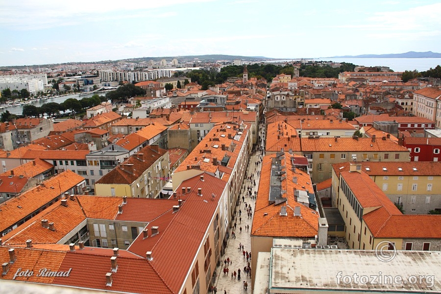 sa zvonika - Zadar