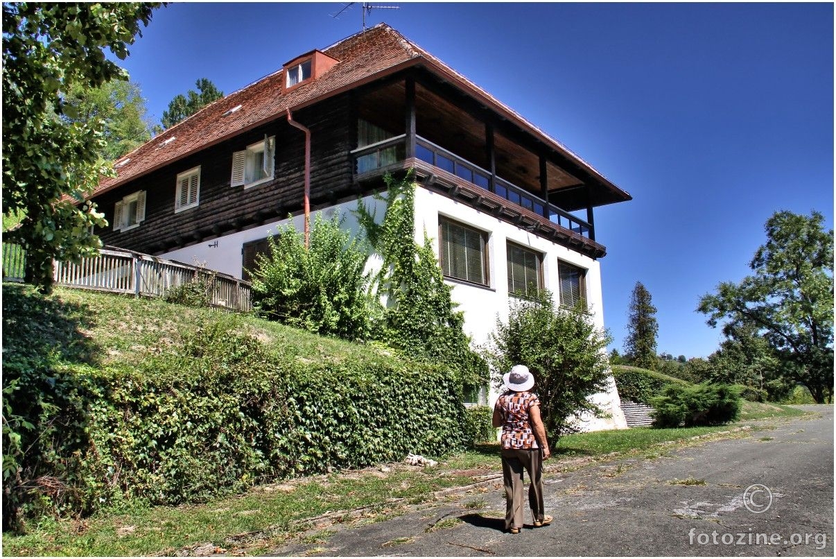 Vila Kumrovec danas nekad Titiva vila