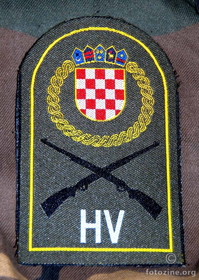 Odora hrvatskog vojnika - detalj