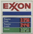 exxon + cash +…