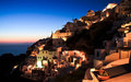 Oia blue hour