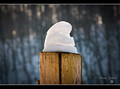 snježni šešir.…