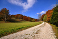 country road..